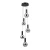 Lampa wisząca Strela PND-34378-5S-BK - Italux
