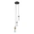 Lampa wisząca Taraso PND-40760-3-BK-HBR - Italux