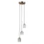 Lampa wisząca Torno PND-40813-3R-HBR - Italux