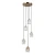Lampa wisząca Torno PND-40813-5R-HBR - Italux