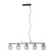 Lampa wisząca Simona PND-40814-5-BK-HBR - Italux