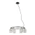 Lampa wisząca Simona PND-40814-6-BK-HBR - Italux