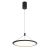 Lampa wisząca LED czarna okrągła 51cm PND-02123-BK z serii Cabras - Lampy Italux