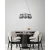 Lampa wisząca czarna okrągła 5-punktowa PND-1098-5R-BK z serii Molite - Lampy Italux