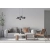 Lampa wisząca czarna metalowa 6-punktowa PND-1098-6-BK z serii Molite - Lampy Italux