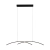 Lampa wisząca Samola PND-15504-1-BK - Italux