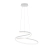 Lampa wisząca LED biała metalowa spiralna 60cm PND-2168-M-WH z serii Lorila - Lampy Italux