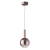 Lampa wisząca miedziana szklana kula 20cm PND-24038-1A-COPP z serii Camino - Lampy Italux