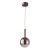 Lampa wisząca miedziana szklana kula 20cm PND-24038-1A-COPP z serii Camino - Lampy Italux