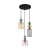 Lampa wisząca Namos PND-27092-3A-MC-BRO - Italux