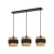 Lampa wisząca Bans PND-27467-3-BK-GD - Italux