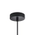 Lampa wisząca czarna szklana 19cm PND-30084-1-BK-SG z serii Stabla - Lampy Italux