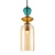 Lampa wisząca Busco PND-30263-1C-BRO-AMB - Italux