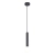 Lampa wisząca metalowa czarna tubowa PND-33574-1-BK z serii Filano - Lampy Italux