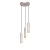 Lampa wisząca metalowa kawowa 3-punktowa PND-33574-3-CF z serii Filano - Lampy Italux