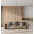 Lampa wisząca czarna metalowa 3-punktowa PND-33849-3R-BK z serii MACERA - Lampy Italux