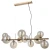 Lampa designerska wisząca Canello PND-406007-10-HBR- Italux