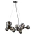 Lampa designerska wisząca Canello PND-406007-11A-BCR- Italux
