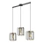Lampa wisząca Primero PND-44003-3-BK-GD- Italux