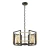 Lampa wisząca Primero PND-44003-4-BK-GD- Italux