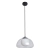 Lampa wisząca szklana czarna 25cm PND-54637-1-BK-CL z serii Ainale - Lampy Italux