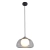 Lampa wisząca czarna szklana 1-punktowa PND-54637-1-BK-SG z serii Ainale - Lampy Italux
