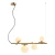 Lampa wisząca nowoczesna Reverso PND-5622-4-BRO-W- Italux