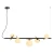 Lampa wisząca nowoczesna Reverso PND-5622-5-BK-W- Italux