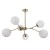 Lampa stylowa wisząca ANNES PND-56980-6B - Italux