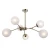 Lampa stylowa wisząca ANNES PND-56980-6B - Italux