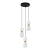Lampa wisząca Monza PND-57602-3-BK+BRO - Italux