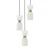 Lampa wisząca Monza PND-57602-3-BK+BRO - Italux