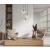 Lampa wisząca Sarpo PND-58867-3S-BK-BRO - Italux