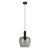 Lampa wisząca czarna szklana 25cm PND-59769-BK-SG z serii APRICA - Lampy Italux