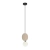 Lampa wisząca czarna z filcowym detalem PND-59779-1M-BG z serii ANDREA - Lampy Italux