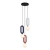 Lampa wisząca metalowo-filcowa 3-punktowa PND-59839-3-MLTI z serii Masso - Lampy Italux