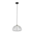 Lampa wisząca szklana czarna 25cm PND-61001A-BK z serii Feder - Lampy Italux