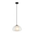 Lampa wisząca szklana czarna 25cm PND-61001A-BK z serii Feder - Lampy Italux