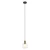 Lampa wisząca nowoczesna LAMEZIA PND-67594-1-BRO+CL - Italux