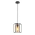 Lampa loft wisząca KALULA PND-78901-1-BK+AMB - Italux