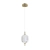 Lampa wisząca złota szklana kula LED PND-81438-1A-GD z serii Corado - Lampy Italux