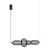 Lampa wisząca Marco PND-84283-4-BK - Italux