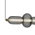 Lampa wisząca Marco PND-84283-4-BK - Italux