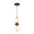 Lampa wisząca czarna metalowa z kulami LED PND-94921-2A-BK z serii Balos - Lampy Italux