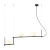 Lampa wisząca Kernio PND-357783-BK+W - Italux