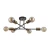 Lampa wisząca Formio PND-4052-6-BL-HBR - Italux