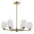 Lampa wisząca Perano PND-4215-6A-HBR-SAT - Italux