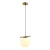 Lampa wisząca Merseta PND-463321L-BRO+W - Italux