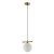 Lampa wisząca Merseta PND-463321M-BRO+W - Italux