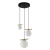 Lampa wisząca Merseta PND-463323A-BRO+W - Italux